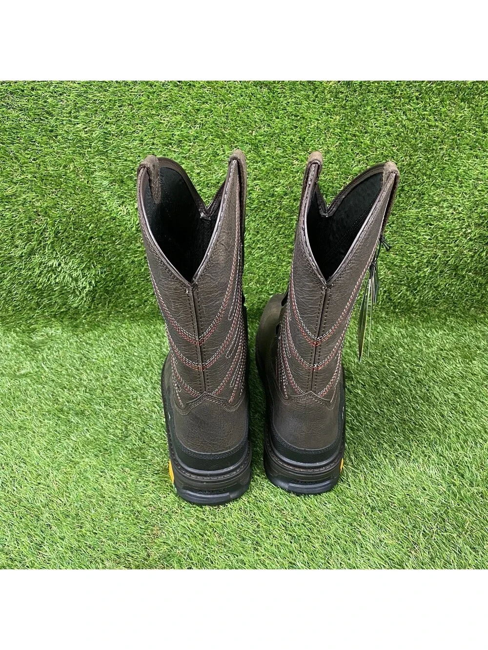 ARIAT WORK Men's Intrepid VentTEK Composite Toe Work Boot Iron Coffee 15 D